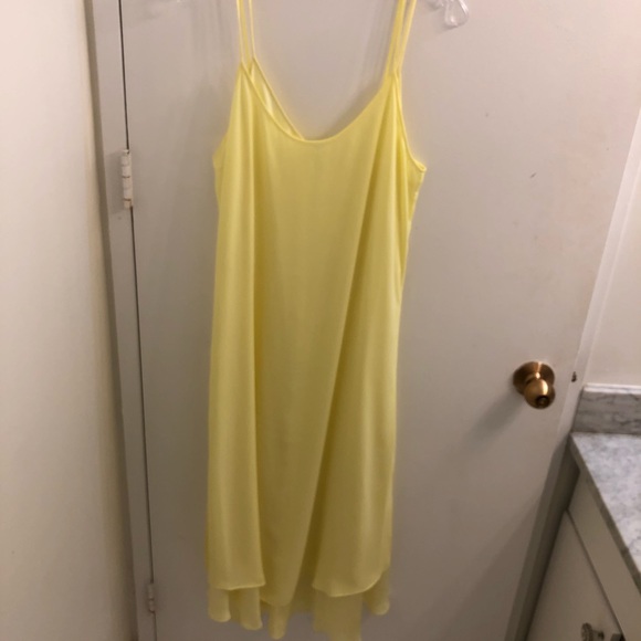 Pale yellow slip dress Clearance